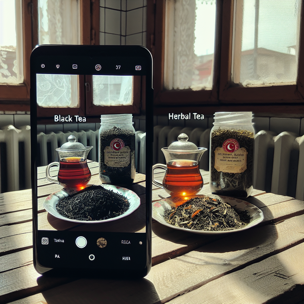 Siyah Dökme Çay ile Bitki Çaylarının Karşılaştırması